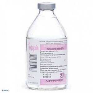 Натрия хлорид бутылка 0,9% 200мл Инфузия