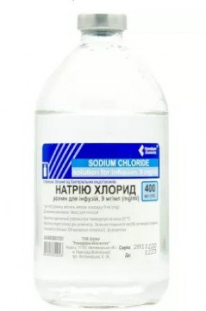 Натрия хлорид бутылка 0,9% 400мл