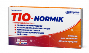 Тио-нормик амп 25мг/мл 2мл N10