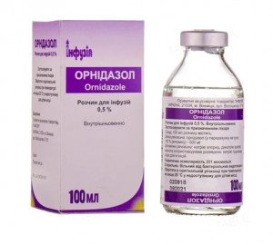 Орнидазол р-р д/ин 500мг/100мл Инфузия