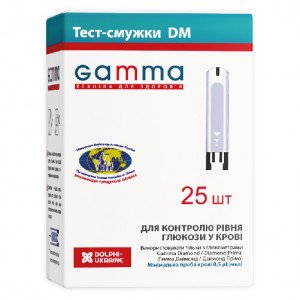 Тест-полоски Gamma DM N25