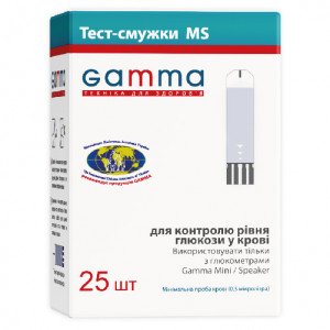 Тест-полоски Gamma MS N25