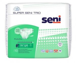 Подгузники для взрослых SENI Large Super Trio N10