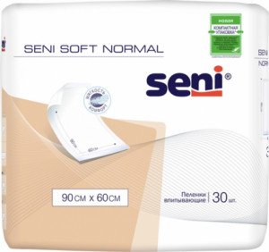 Пеленки для взрослых Seni Soft Normal 3 капли (90x60) N30
