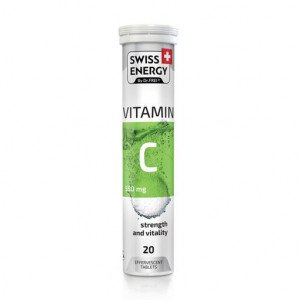 Витамины шипучие Swiss Energy Витамин C 550мг N20
