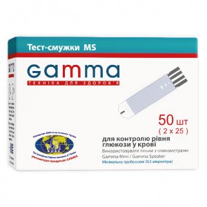 Тест-полоски Gamma MS N50