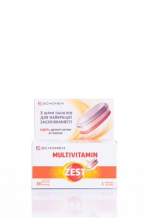 Зест Мультивитамин таб N30